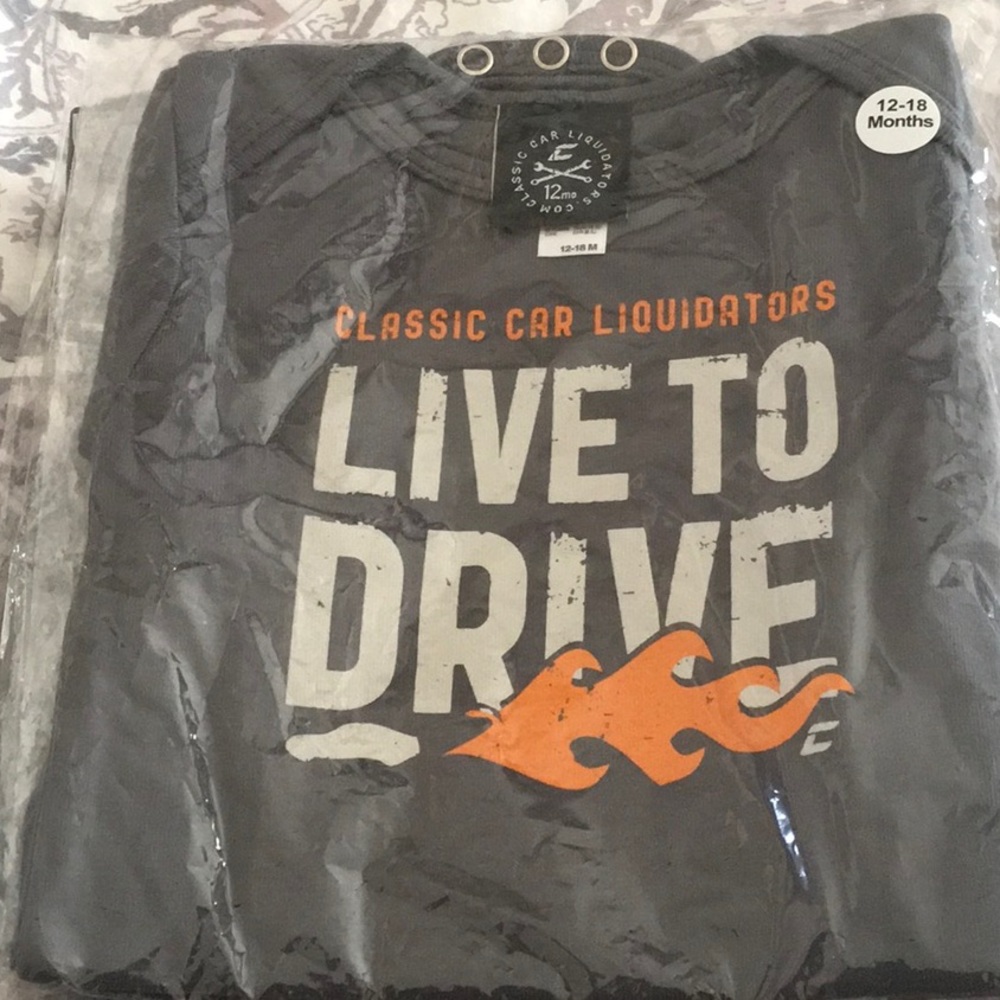 Classic Car Liquidators- onesies